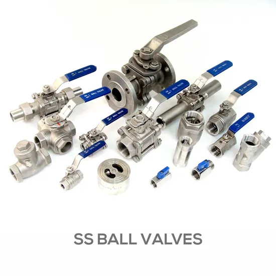  Stainless Steel 304 316 CF8 CF8m 1000 Wog Female Thread DN25 Pn40 Split 2PC Industrial Ball Valve